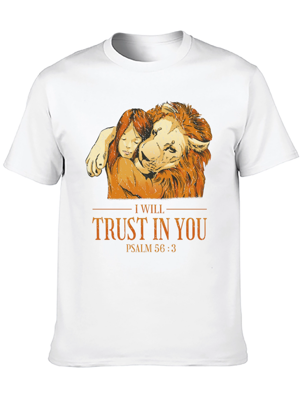 Trust in You Lion Graphic T-Shirt