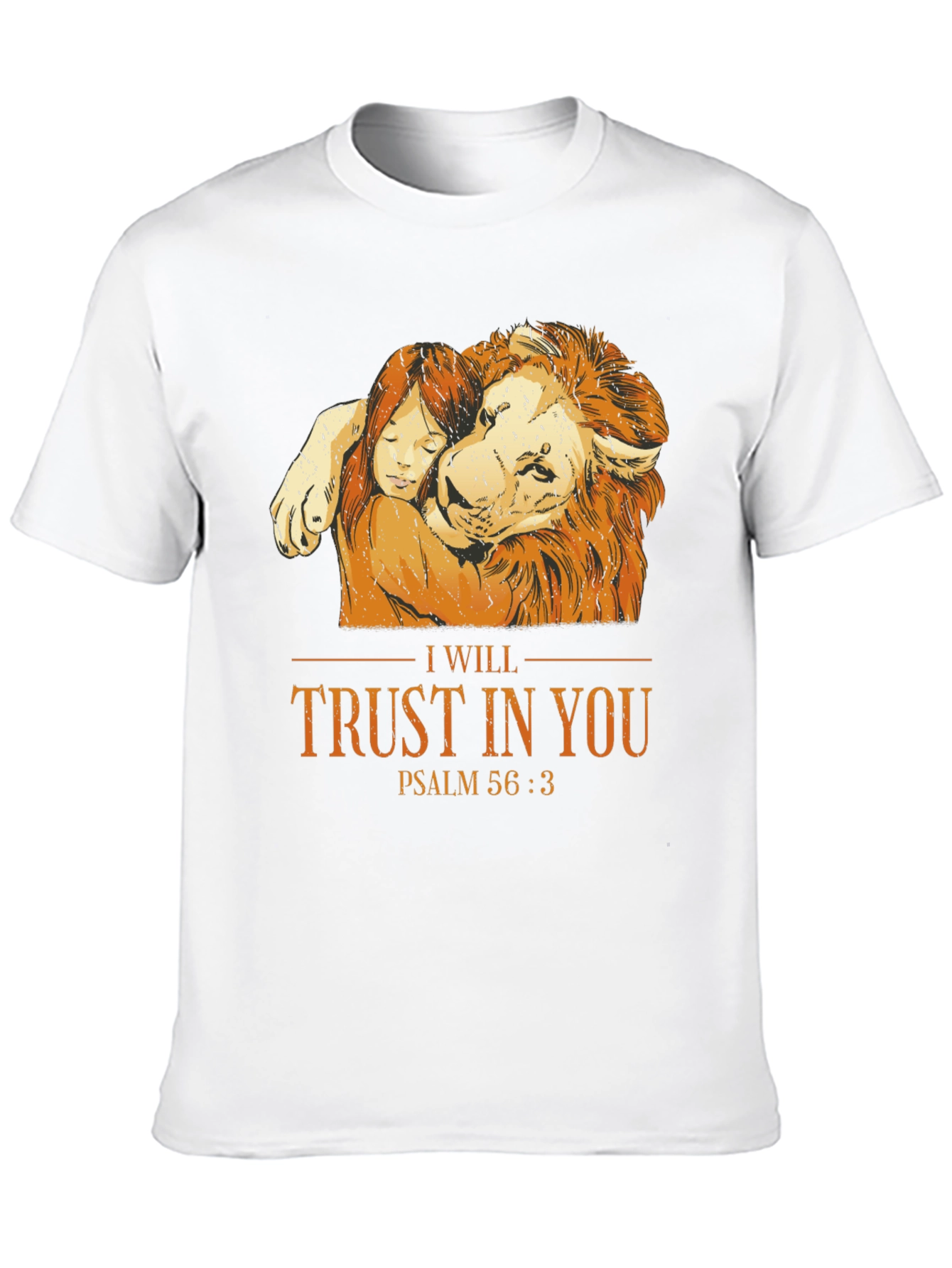 Trust in You Lion Graphic T-Shirt