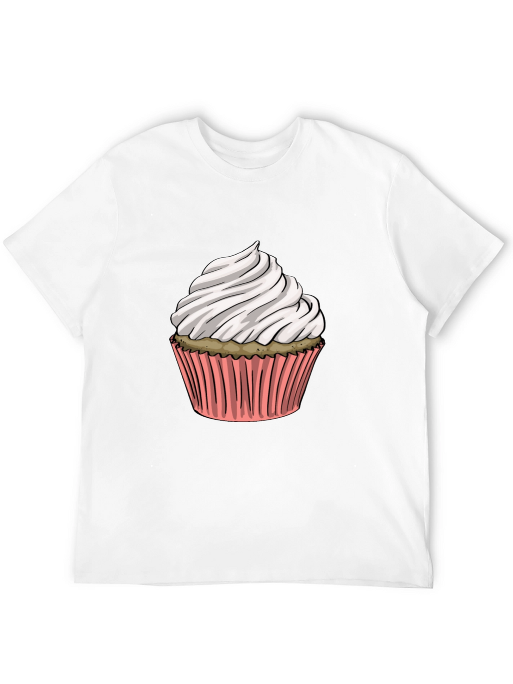 Cupcake Graphic T-Shirt - Sweet Treat Style