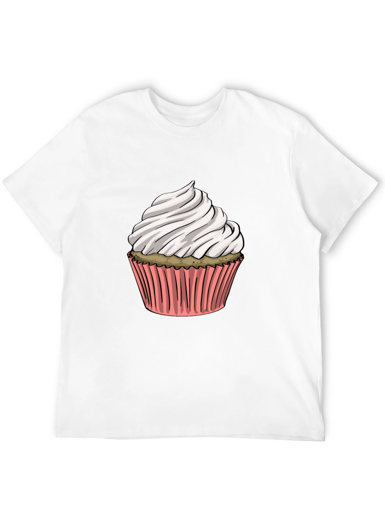 Cupcake Graphic T-Shirt - Sweet Treat Style