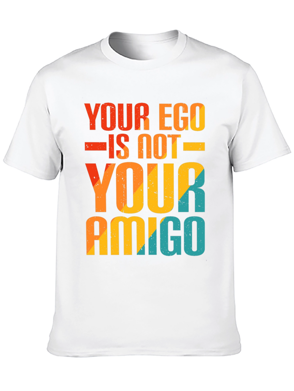 Ego is Not Your Amigo Graphic Tee - Black