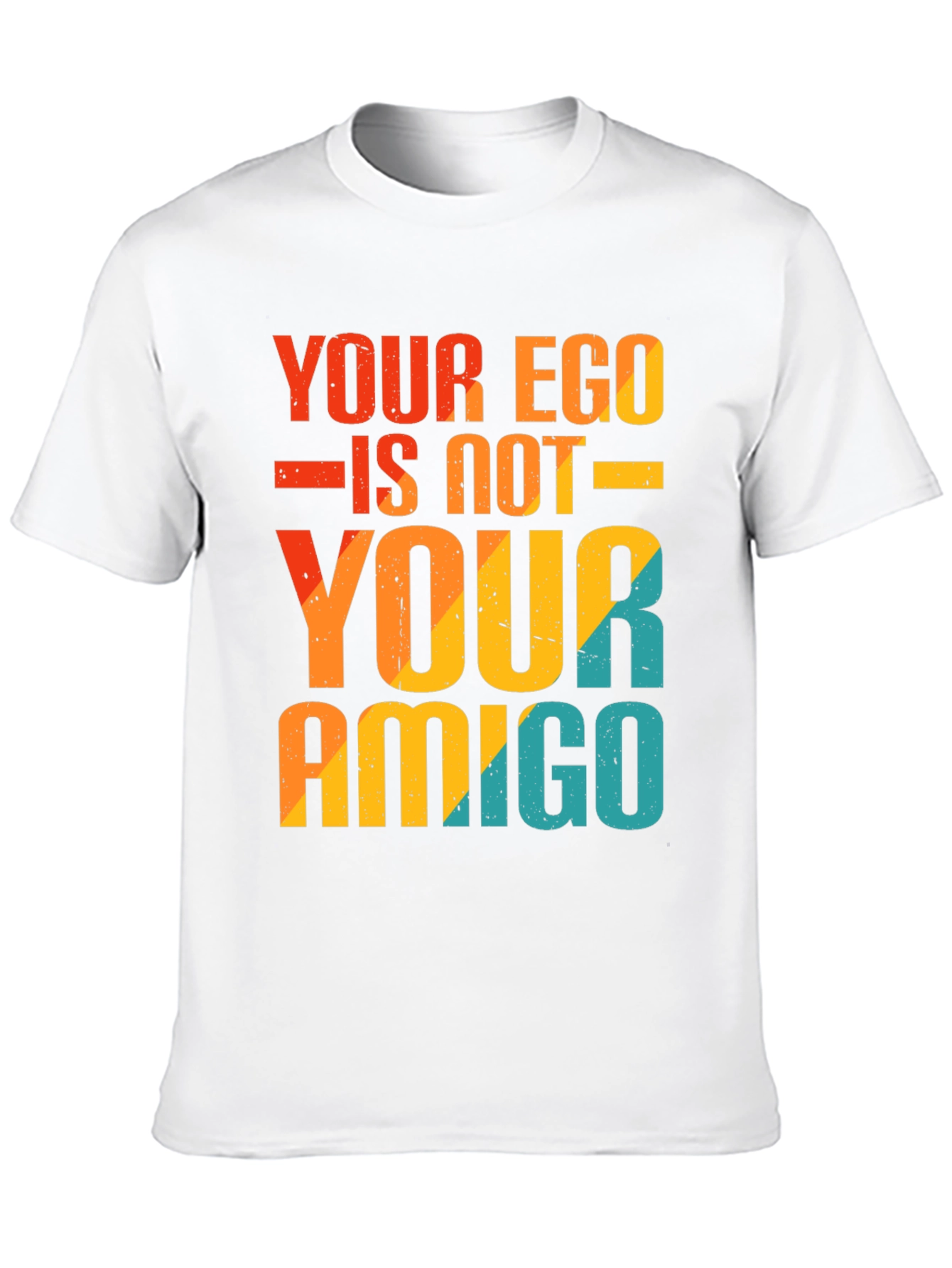 Ego is Not Your Amigo Graphic Tee - Black