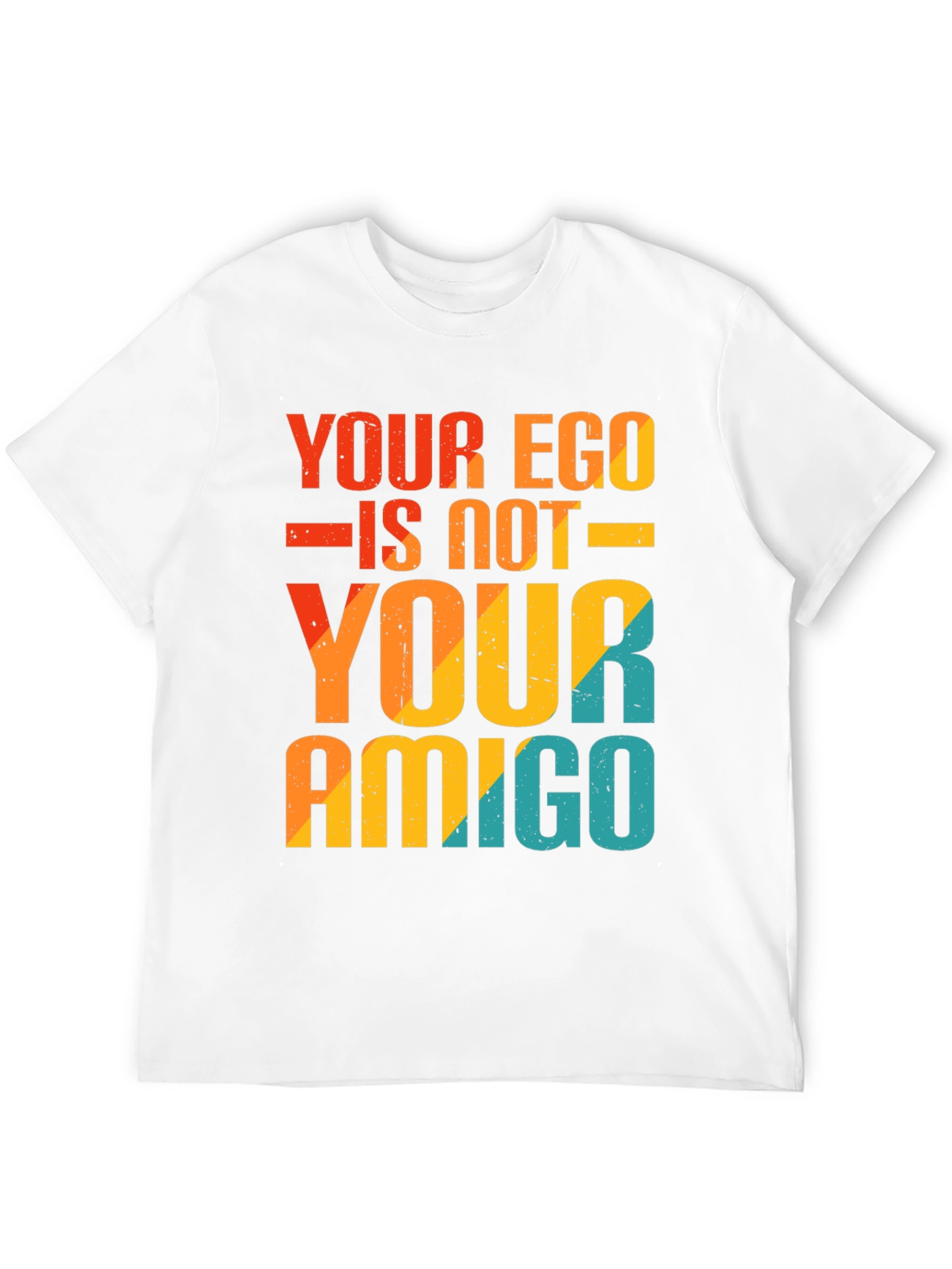 Ego is Not Your Amigo Graphic Tee - Black