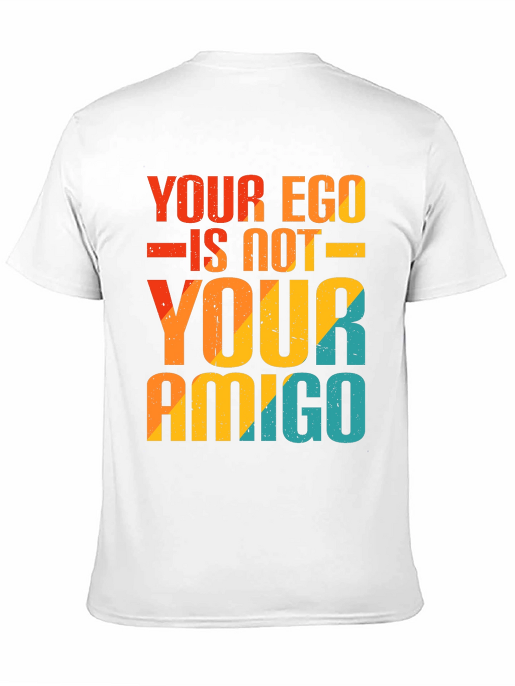 Ego is Not Your Amigo Graphic Tee - Black