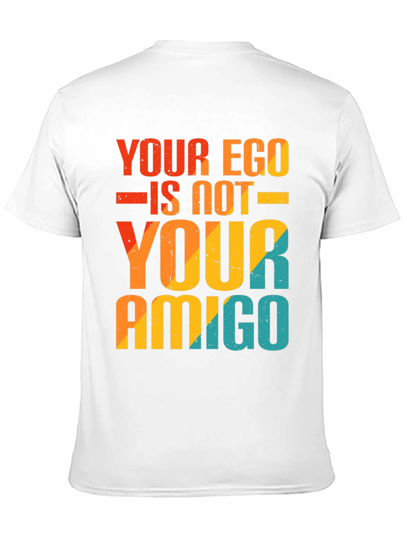 Ego is Not Your Amigo Graphic Tee - Black