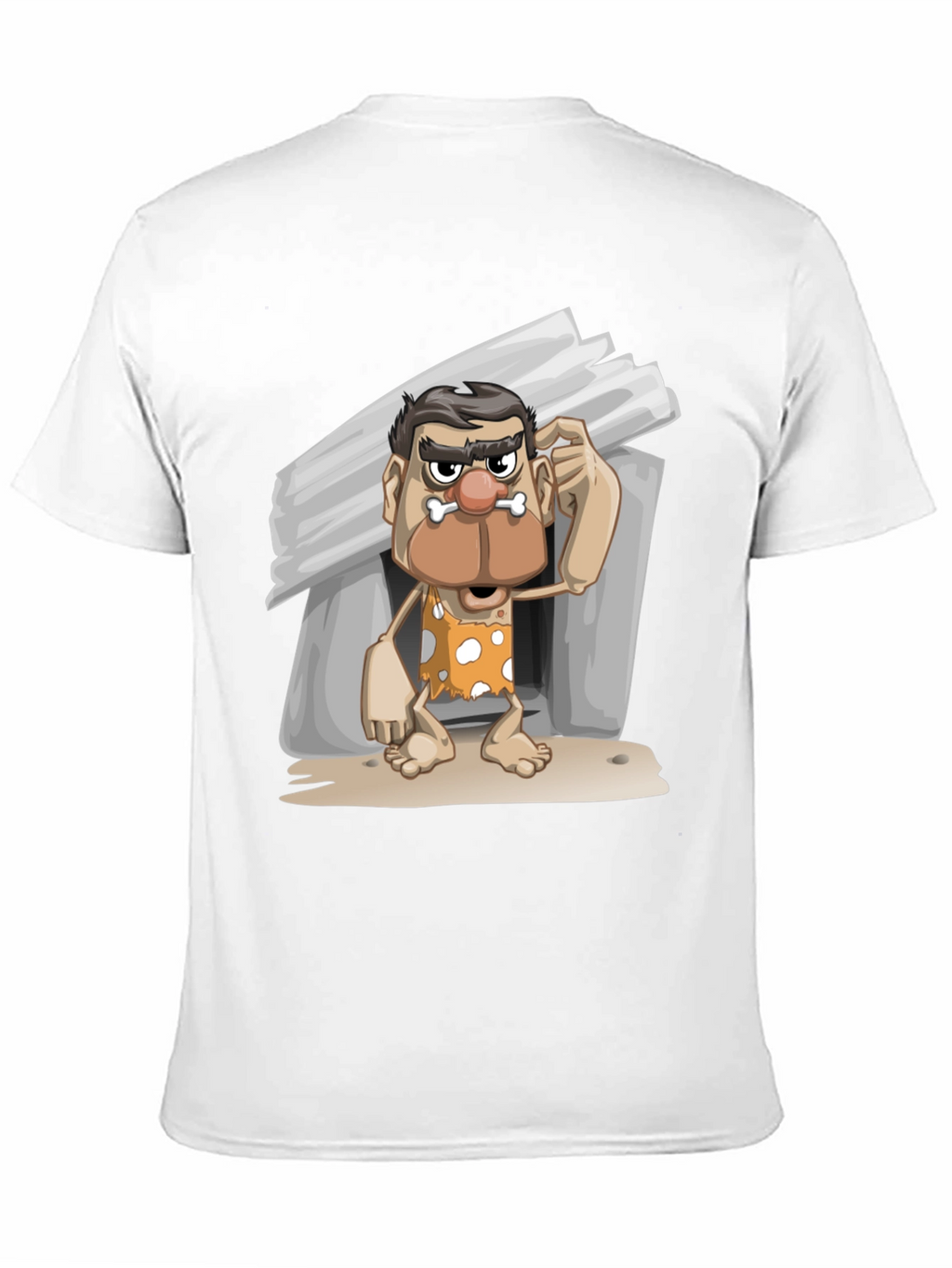 Funny Caveman Graphic T-Shirt