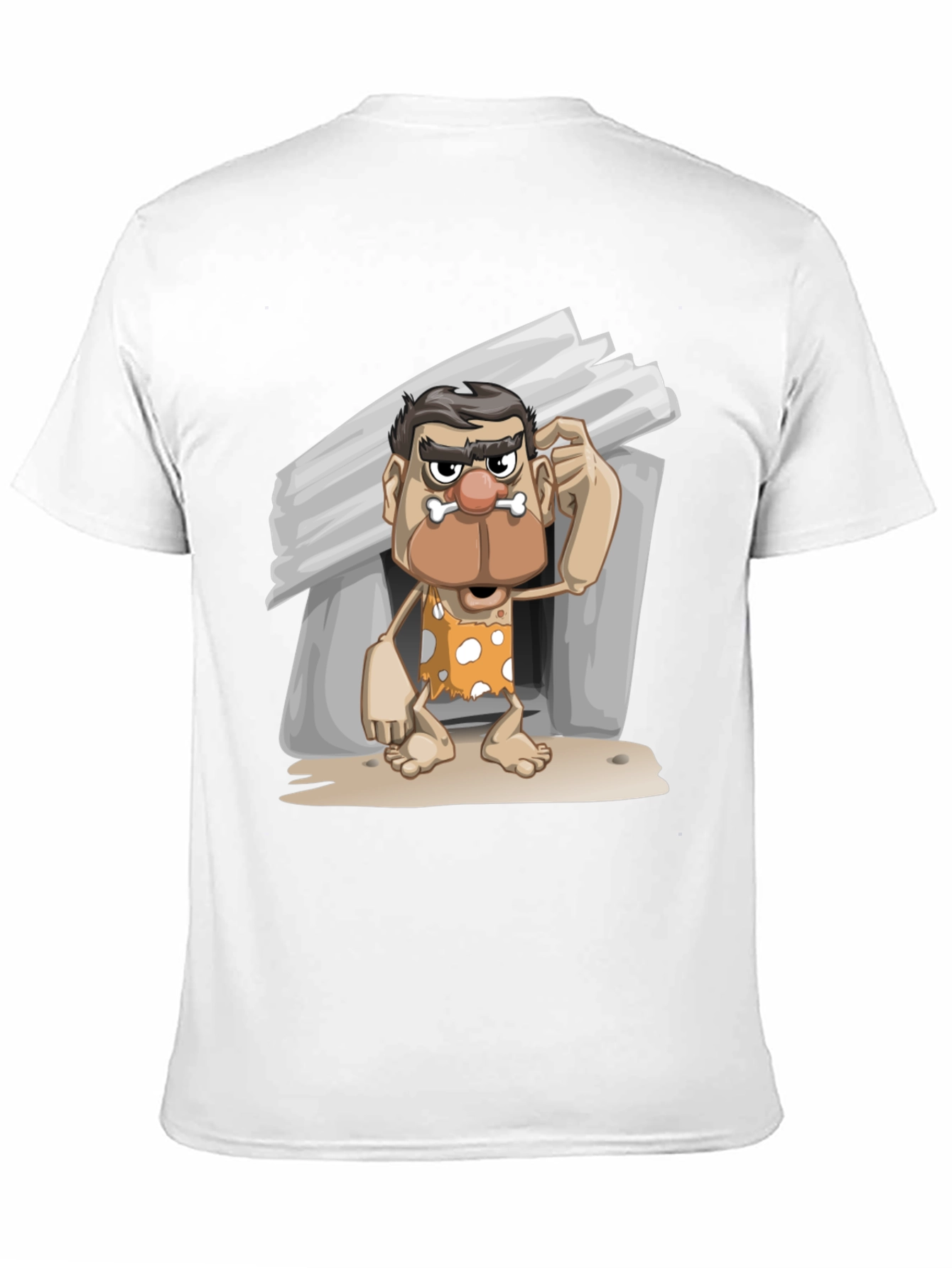 Funny Caveman Graphic T-Shirt