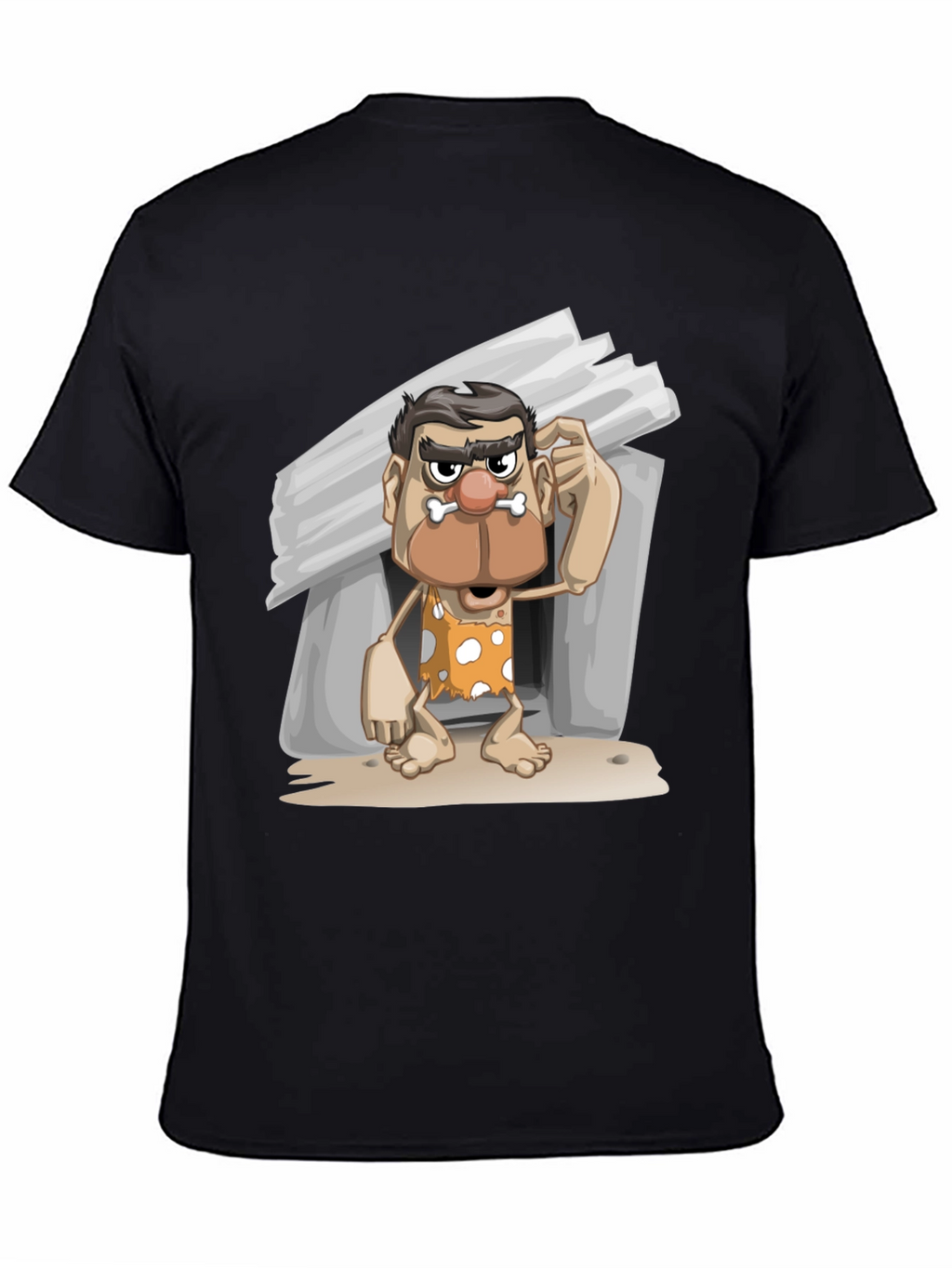 Funny Caveman Graphic T-Shirt