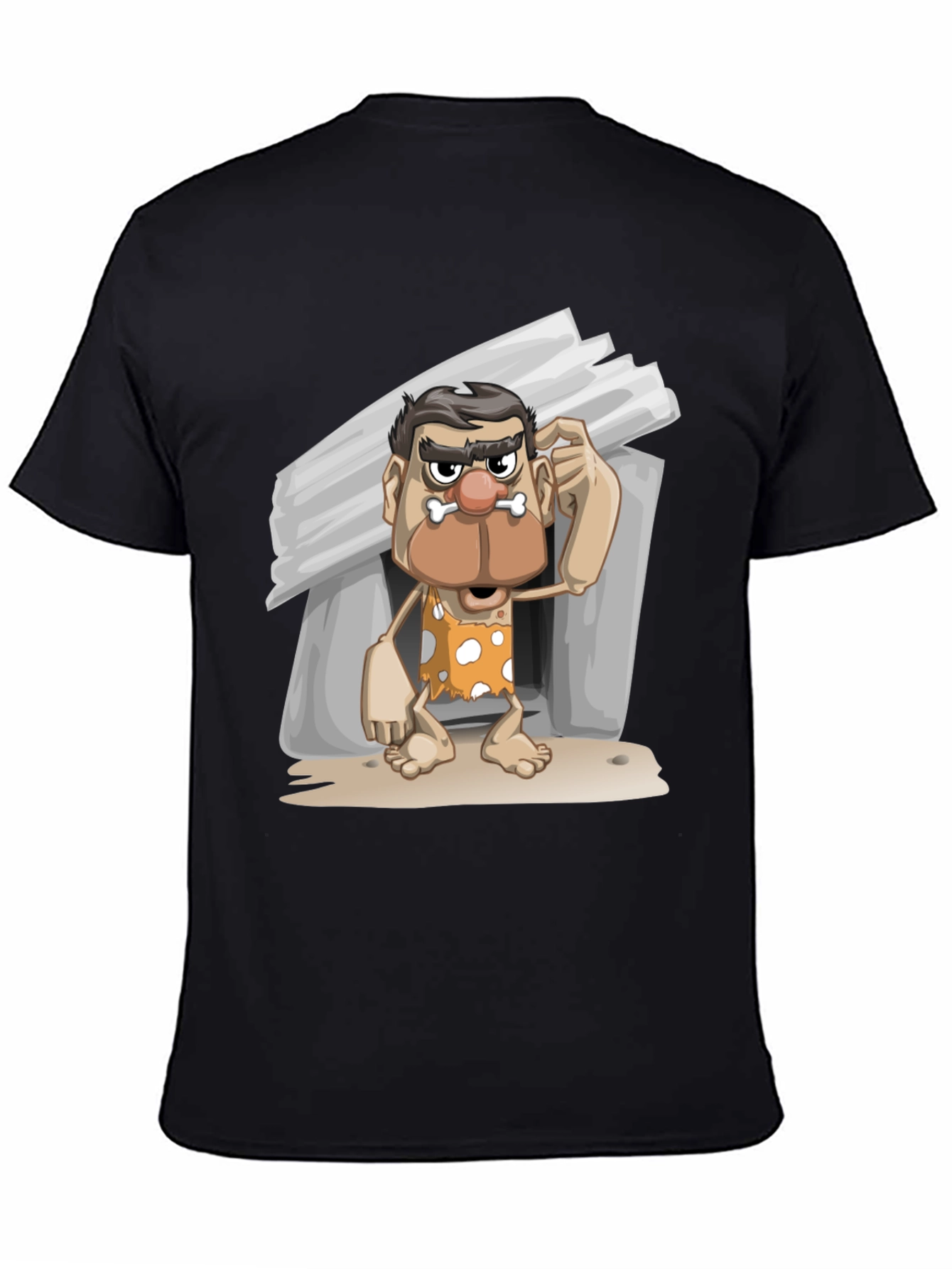 Funny Caveman Graphic T-Shirt