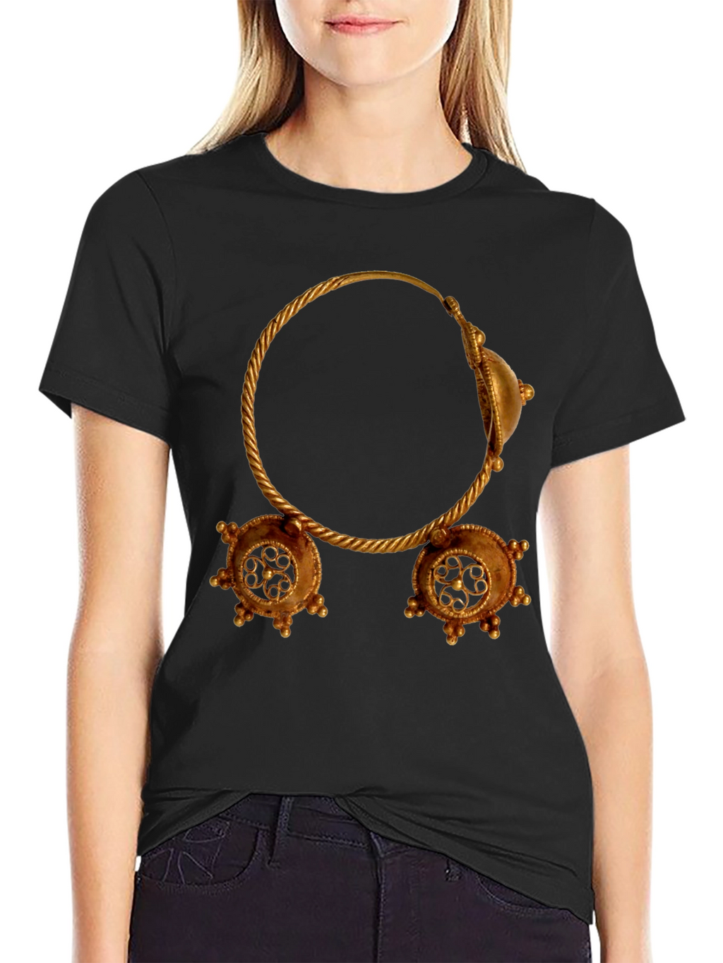 Golden Earring Design T-Shirt