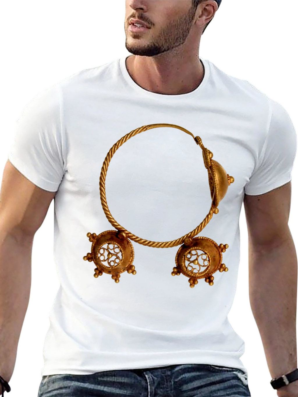 Golden Earring Design T-Shirt