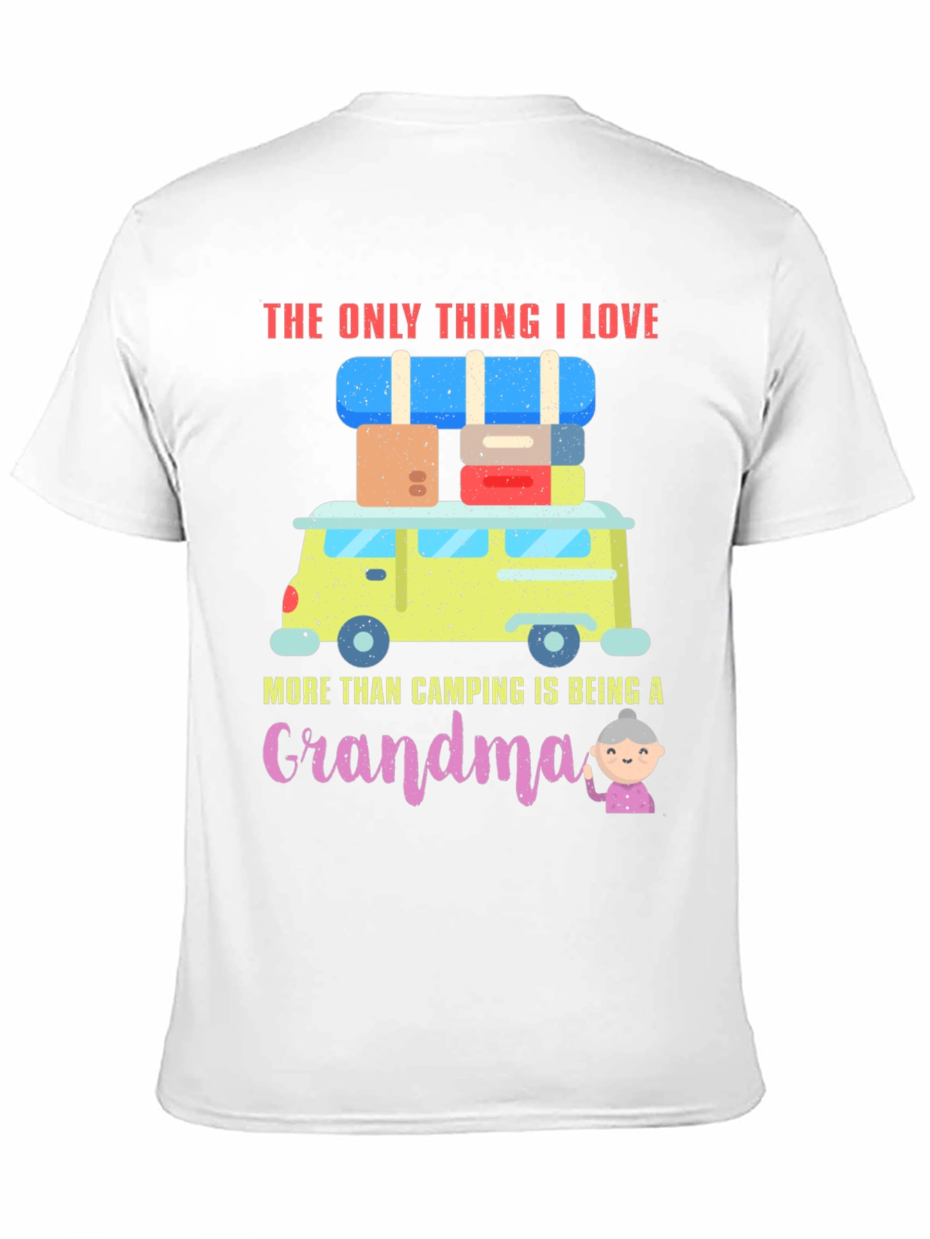 Camping Grandma T-Shirt: Adventure & Love
