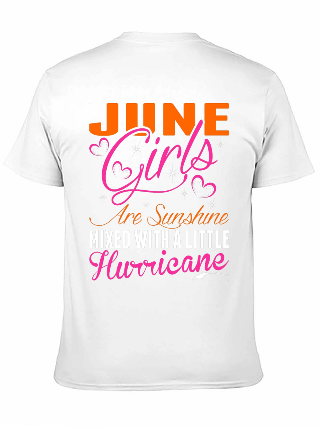 June Girls Sunshine and Hurricane Black T-Shirt