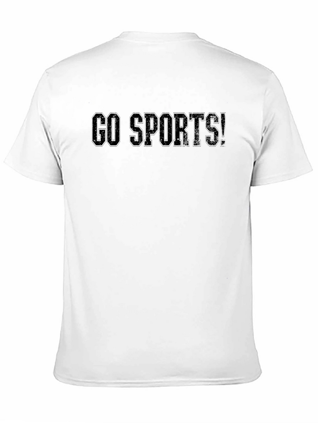 Go Sports! Black Graphic T-Shirt - Classic Fit