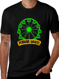 Ferrous Wheel T-Shirt: Iron Chemistry Pun Tee