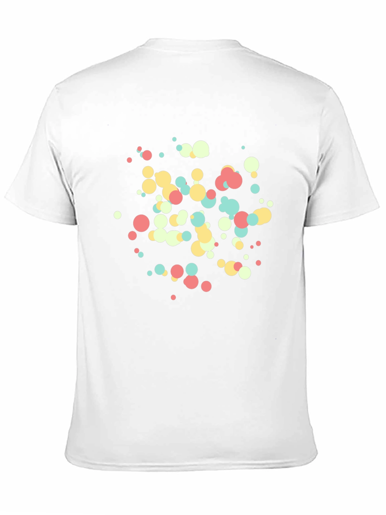 Modern Dots Tee - Black Cotton Blend