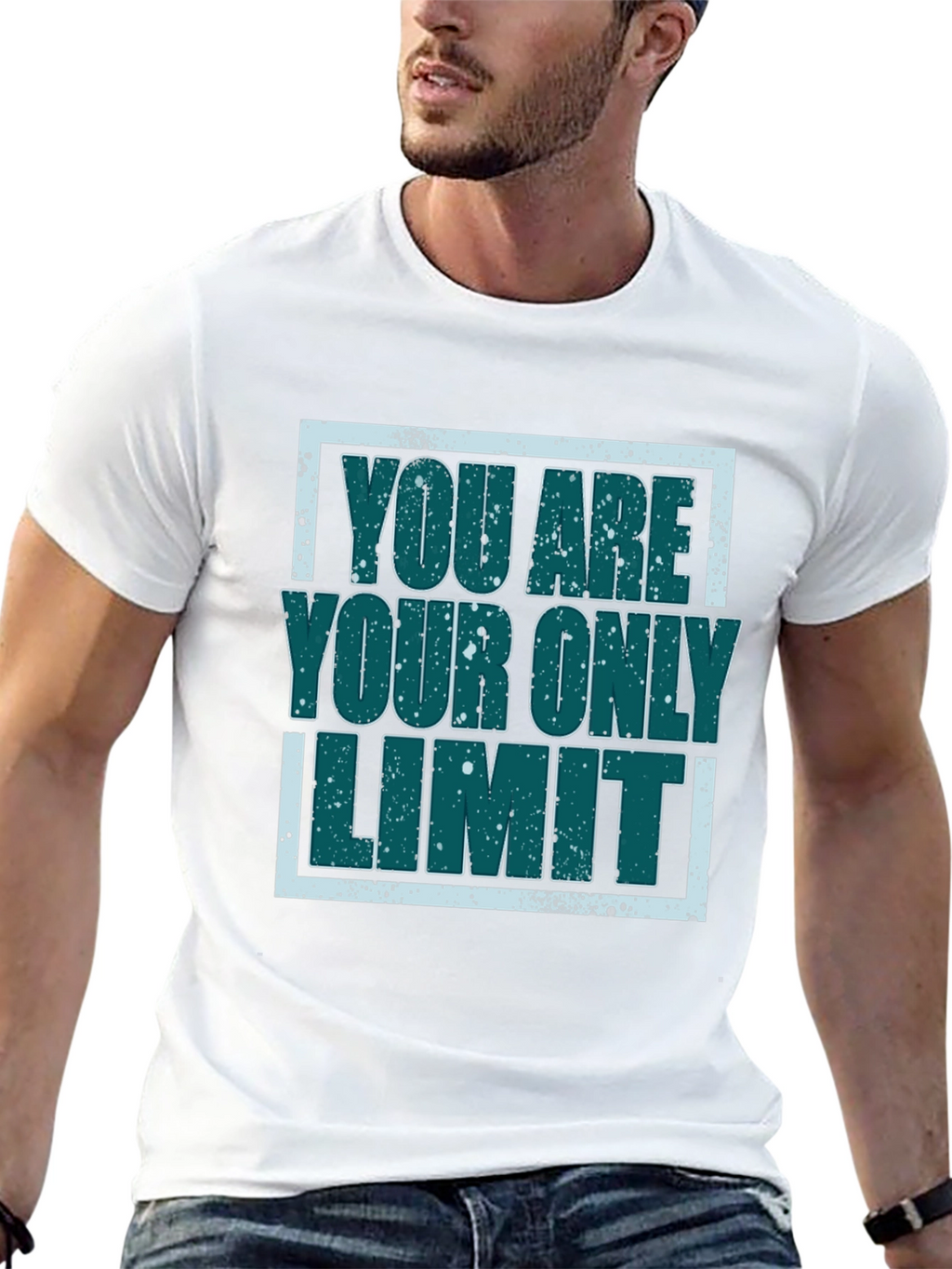 Inspirational Graphic Tee - You Are Your Only Limit