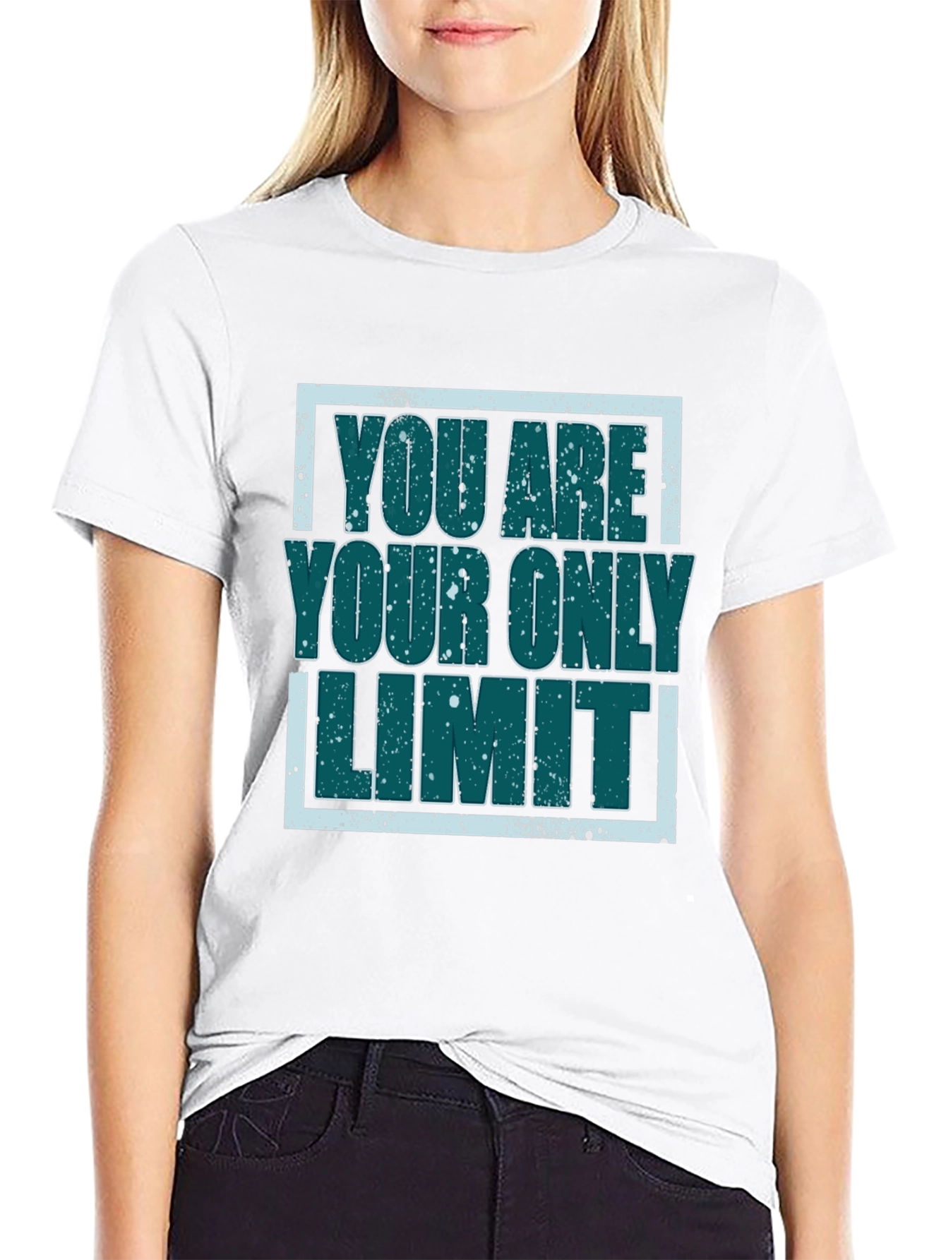 Inspirational Graphic Tee - You Are Your Only Limit