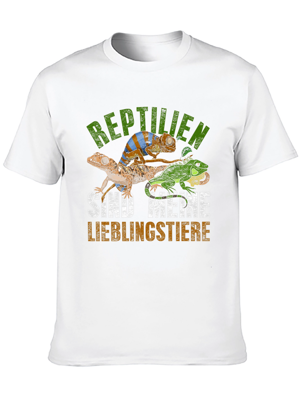 Reptilien Sind Meine Lieblingstiere Reptile T-Shirt