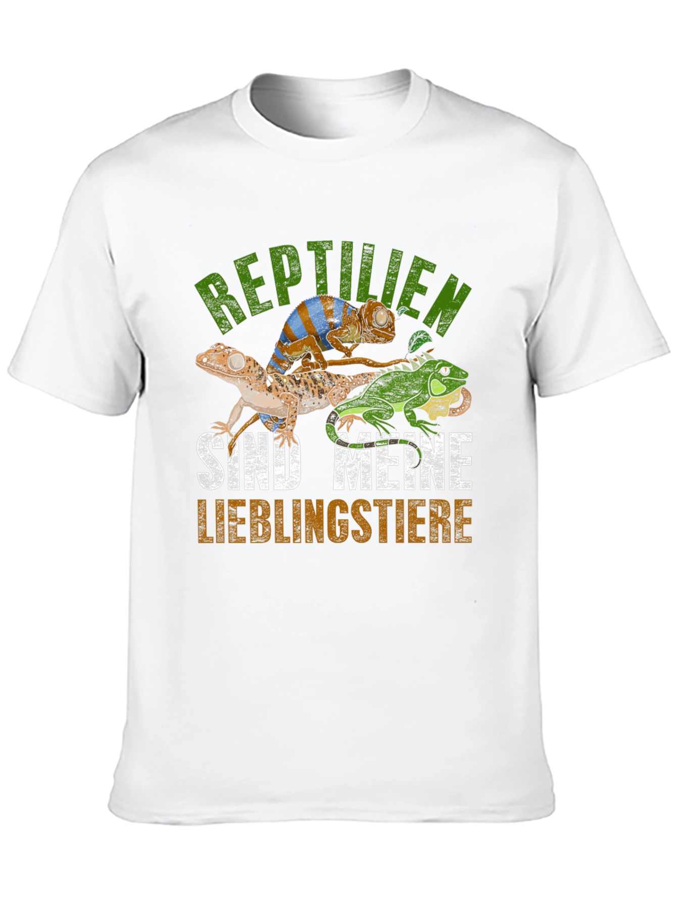 Reptilien Sind Meine Lieblingstiere Reptile T-Shirt