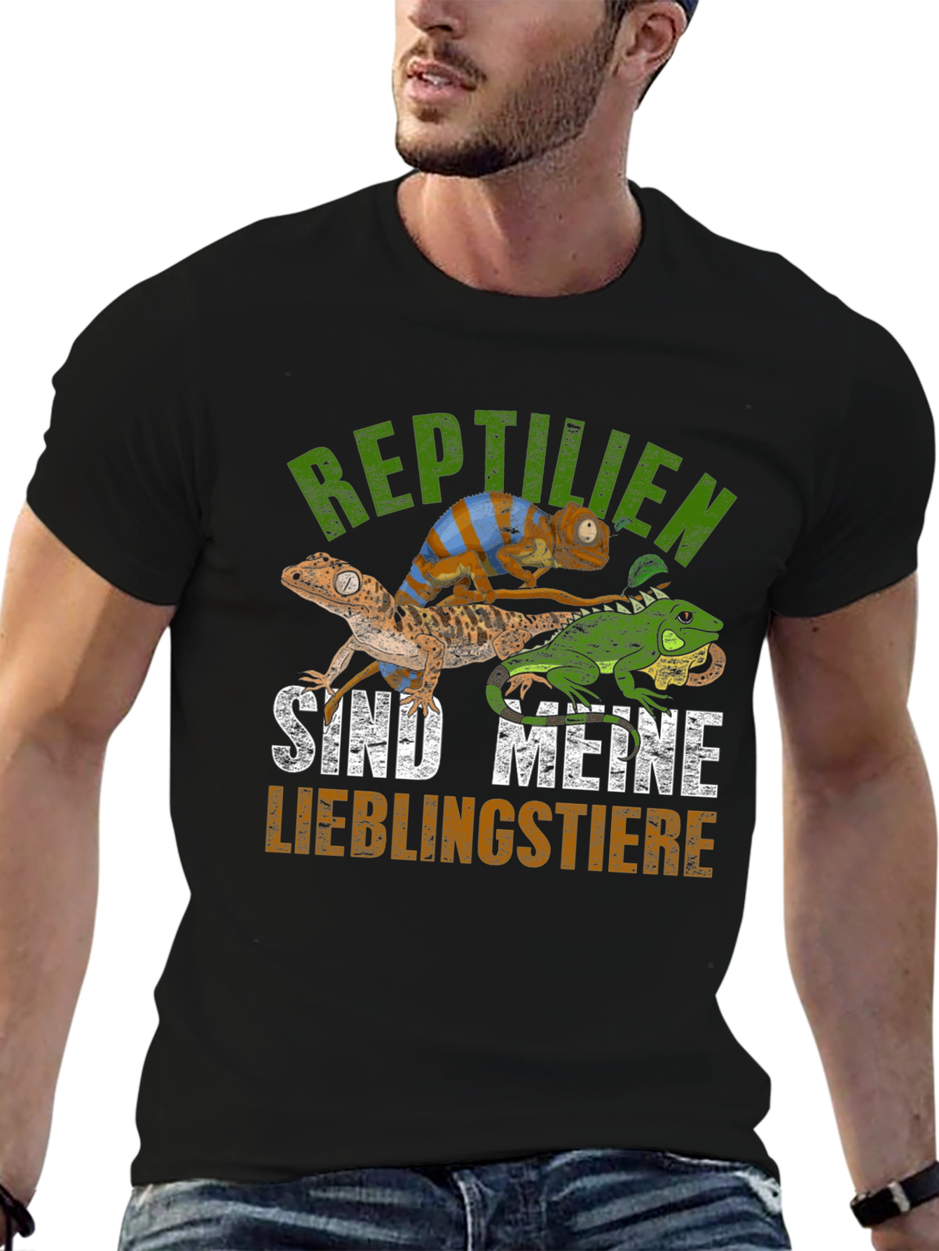 Reptilien Sind Meine Lieblingstiere Reptile T-Shirt