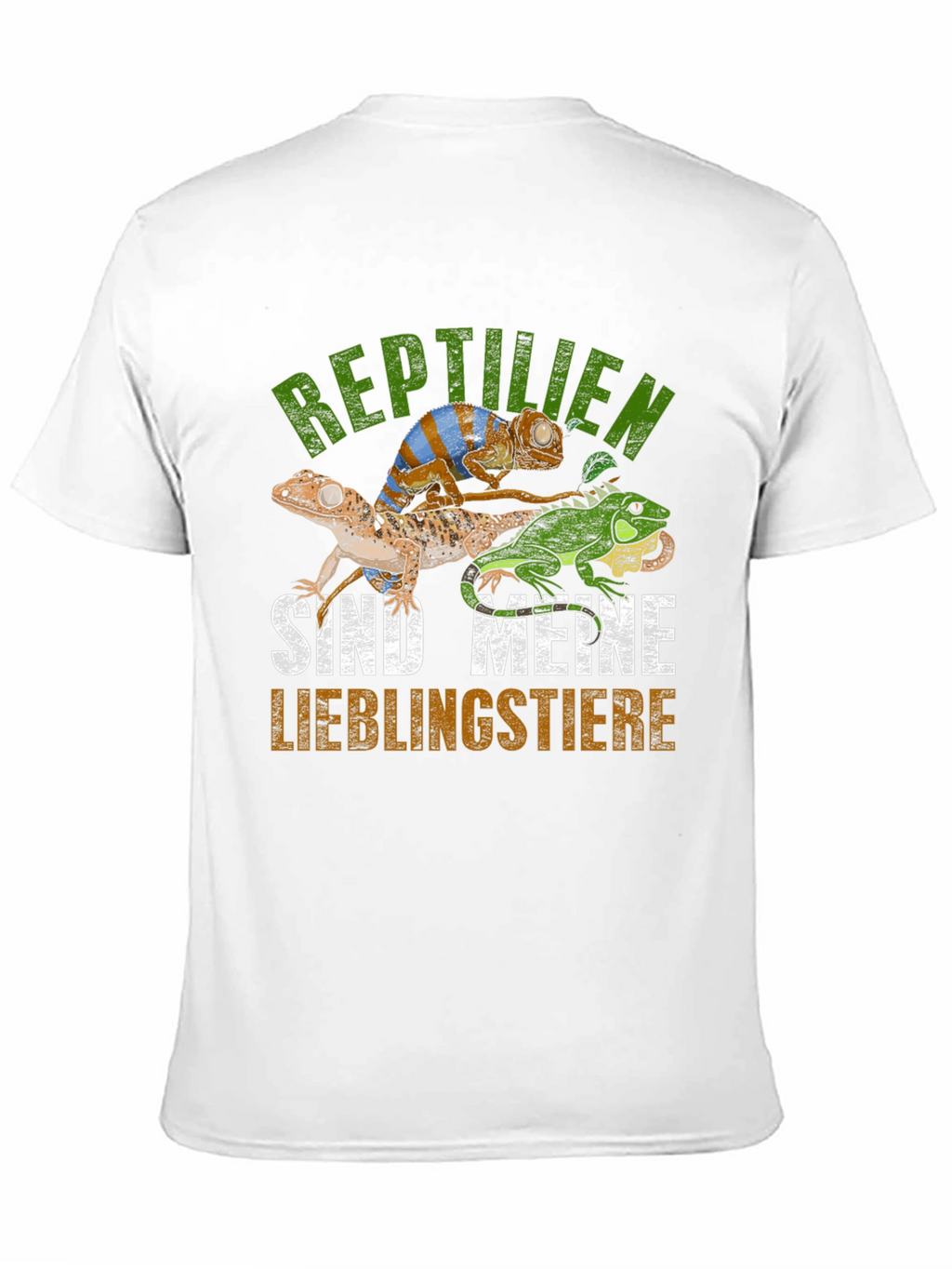 Reptilien Sind Meine Lieblingstiere Reptile T-Shirt