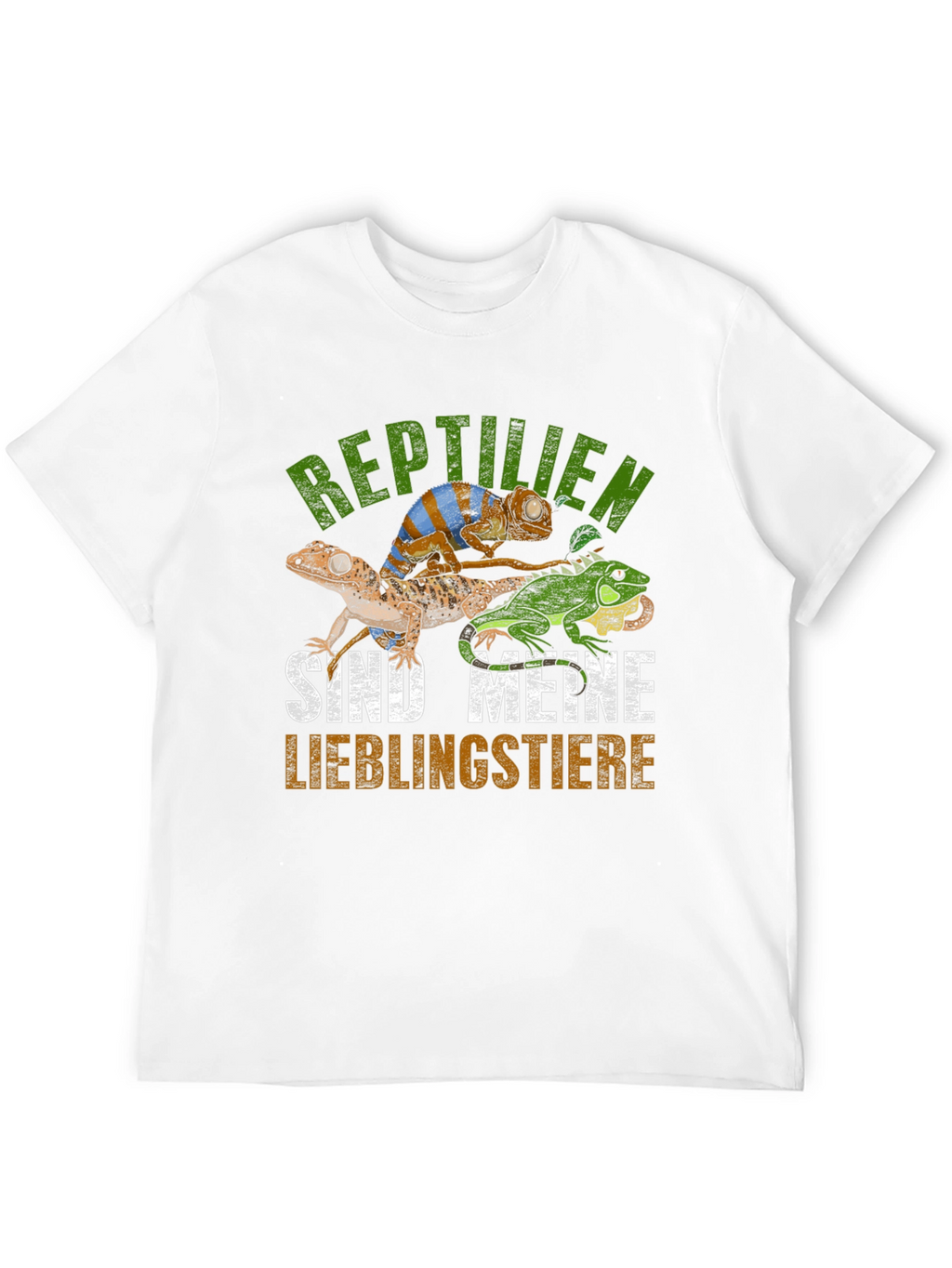 Reptilien Sind Meine Lieblingstiere Reptile T-Shirt