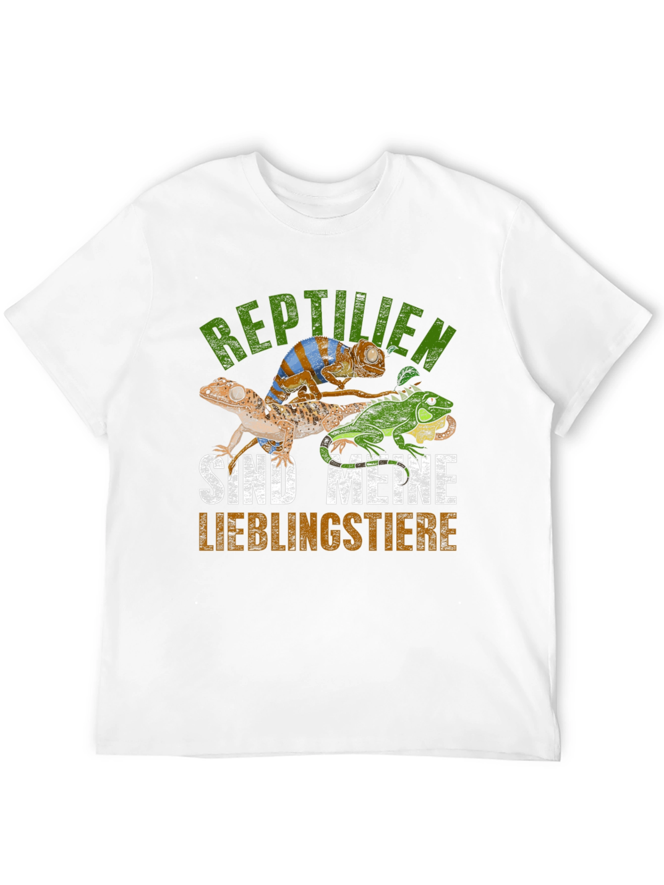 Reptilien Sind Meine Lieblingstiere Reptile T-Shirt