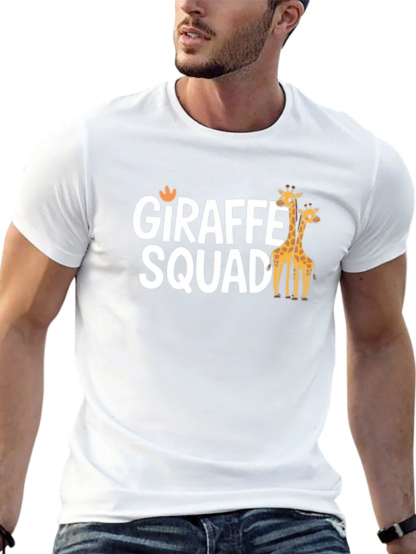 Giraffe Squad T-Shirt - Funny Animal Tee