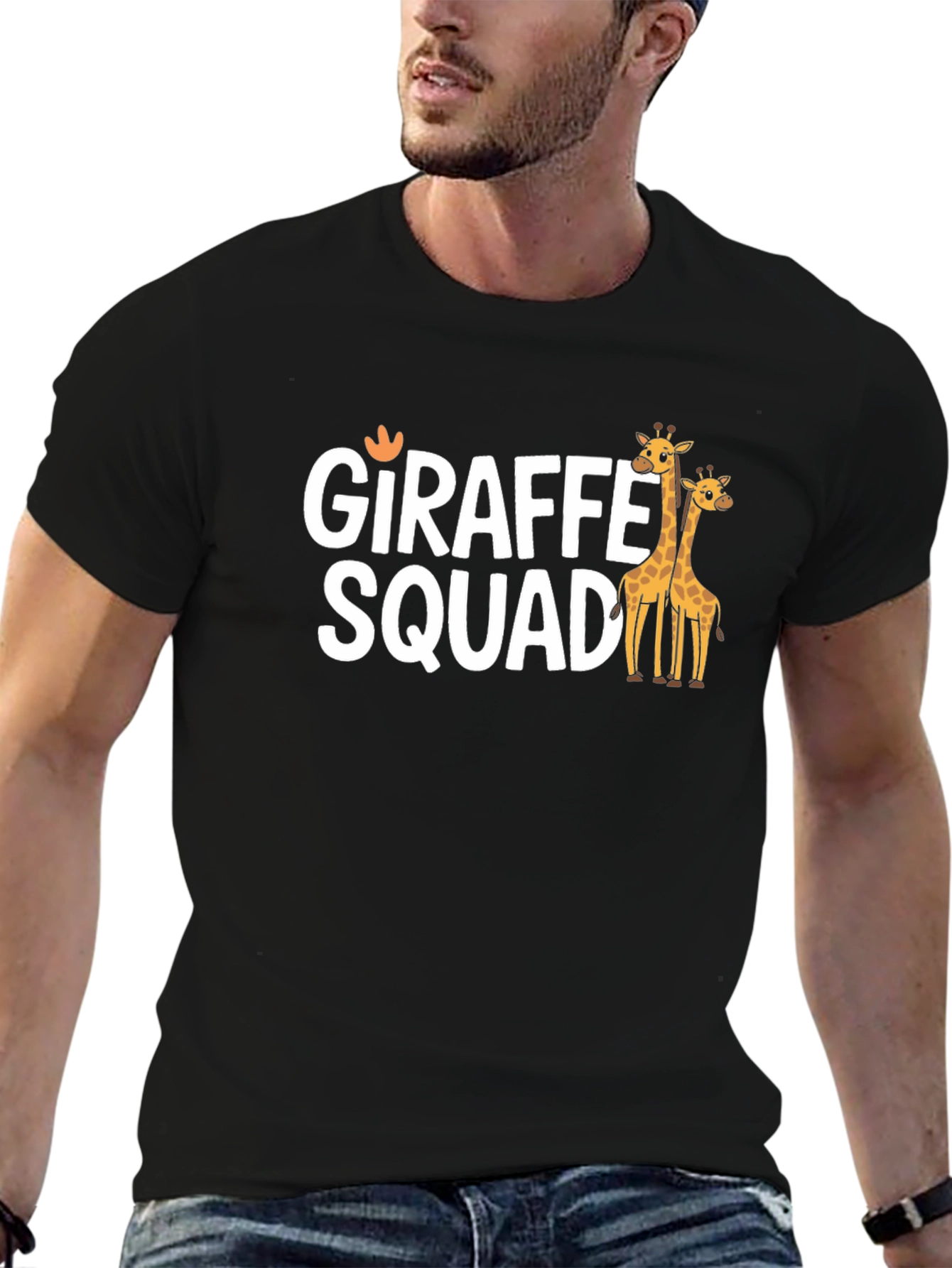 Giraffe Squad T-Shirt - Funny Animal Tee