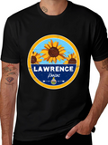 Lawrence Kansas Sunflower T-Shirt