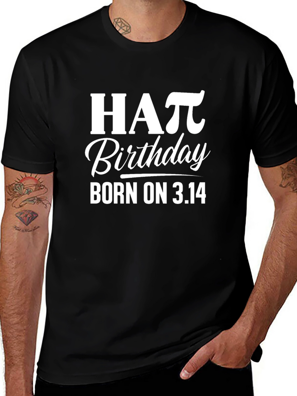 Happy Pi Day Birthday T-Shirt Born on 3.14