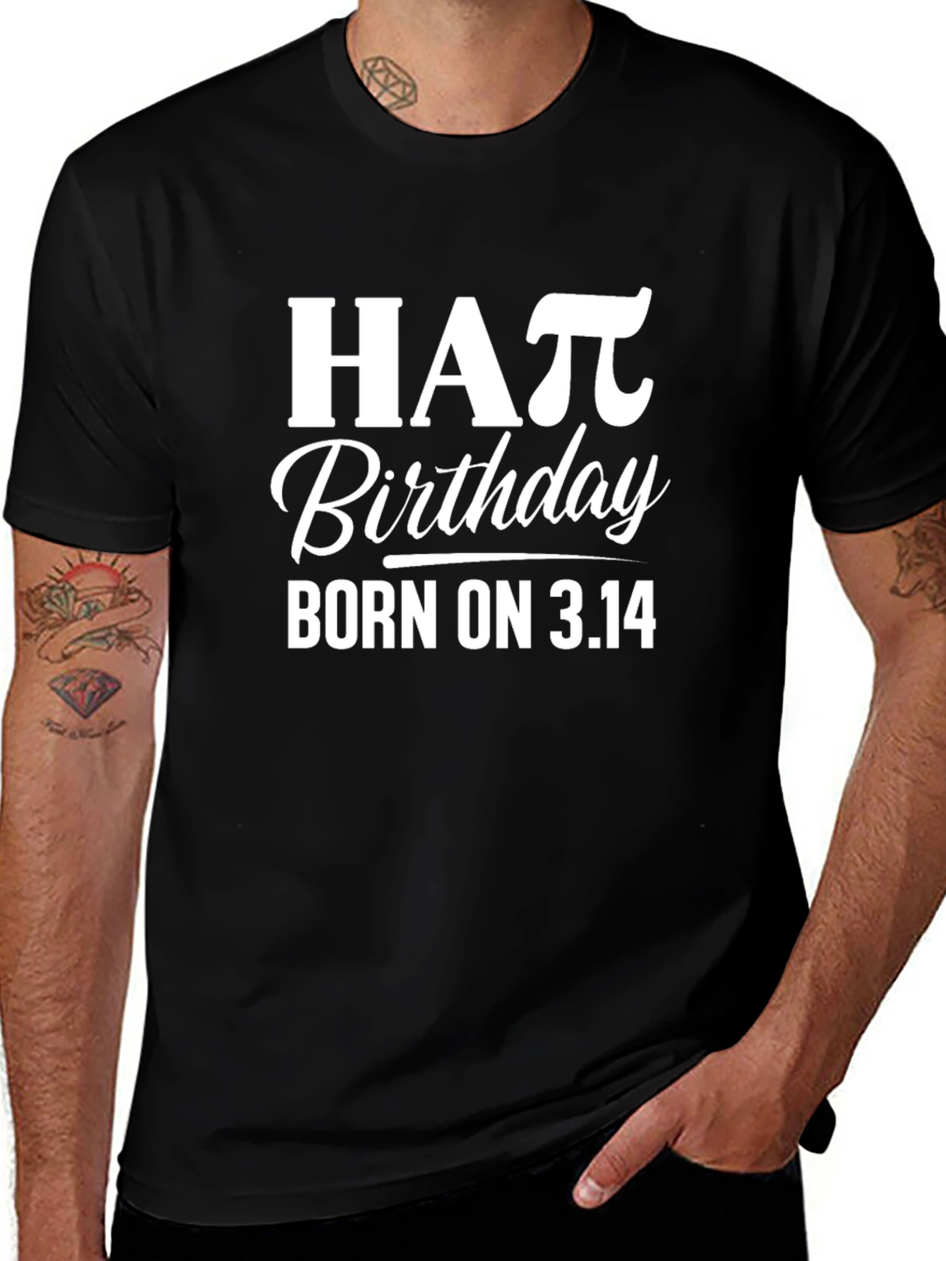 Happy Pi Day Birthday T-Shirt Born on 3.14