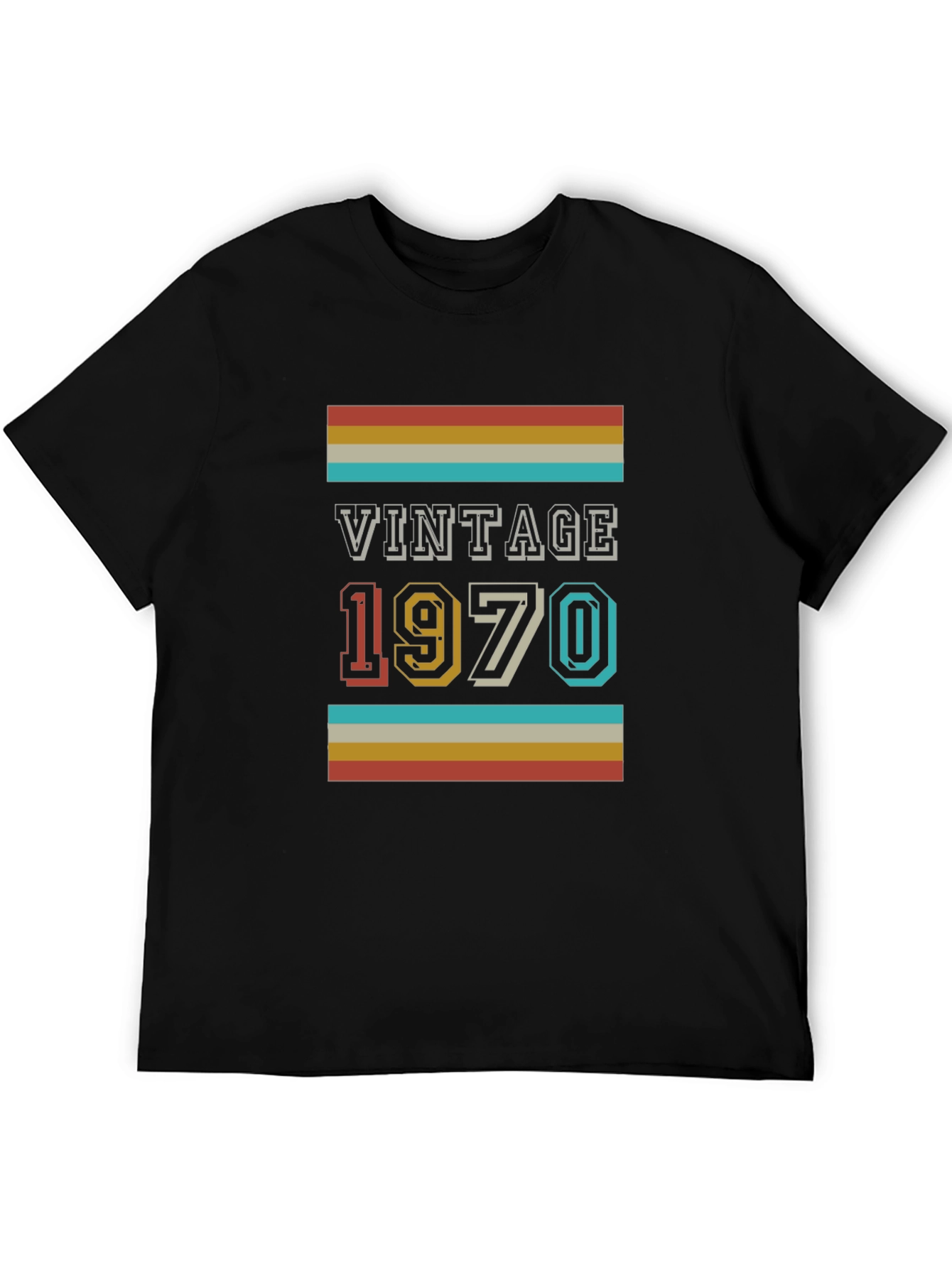 Vintage 1970 Retro Style Graphic T-Shirt