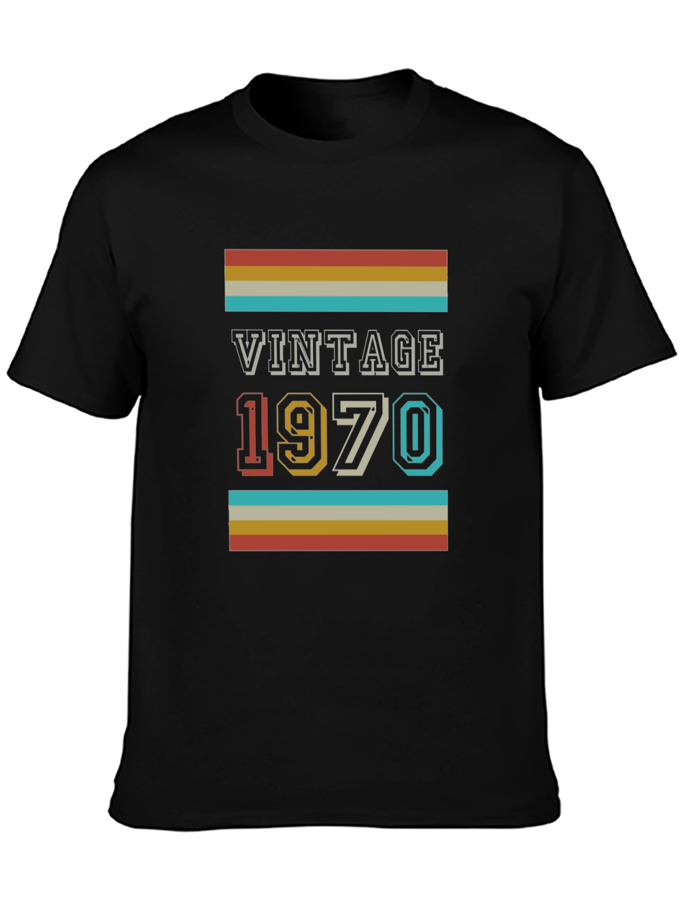 Vintage 1970 Retro Style Graphic T-Shirt