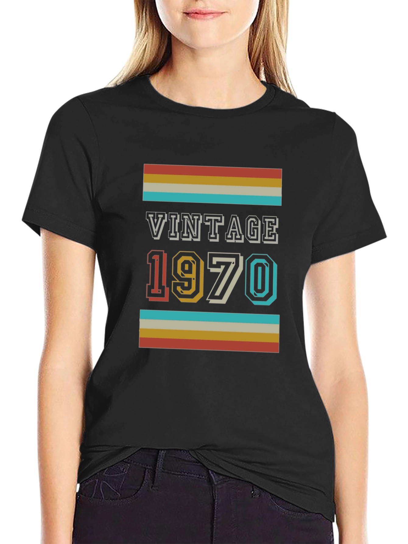 Vintage 1970 Retro Style Graphic T-Shirt