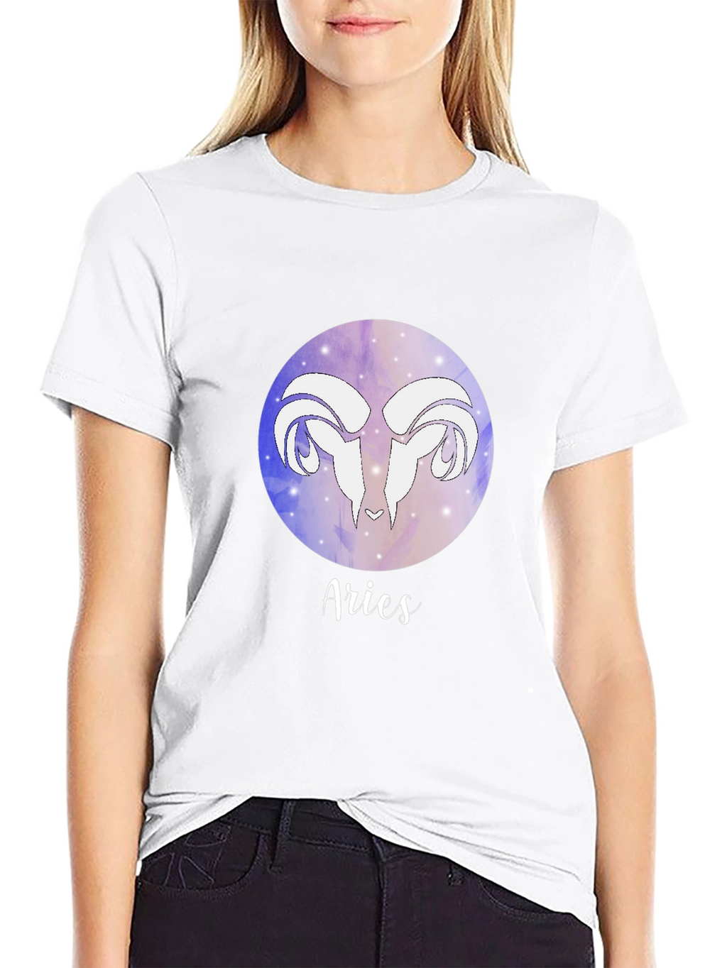 Aries Zodiac Graphic Tee - Trendy Astrology Shirt