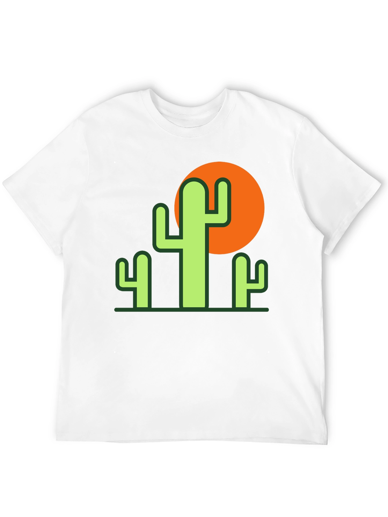 Cactus Sunset Graphic Tee - Desert Style Comfort