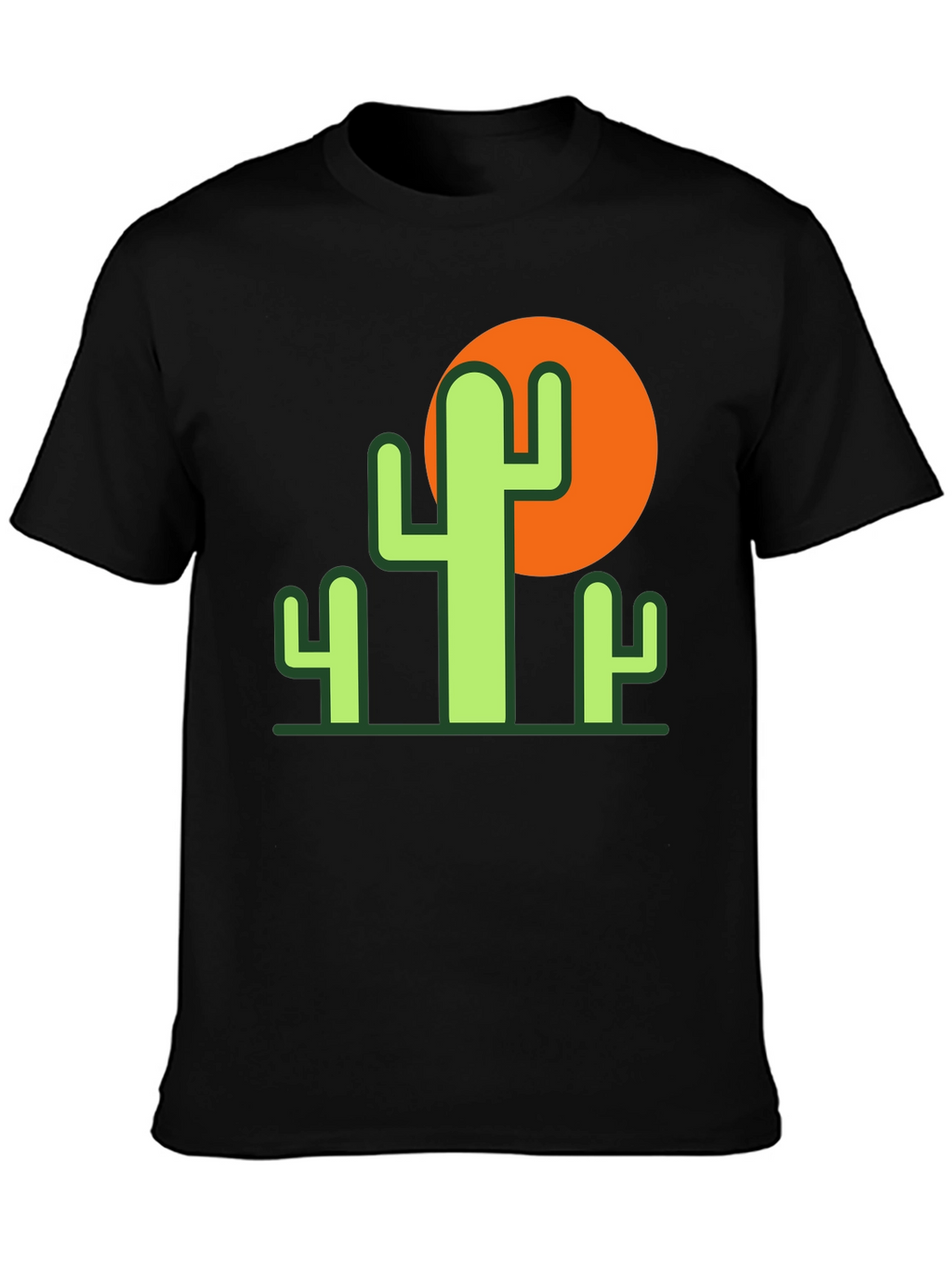 Cactus Sunset Graphic Tee - Desert Style Comfort