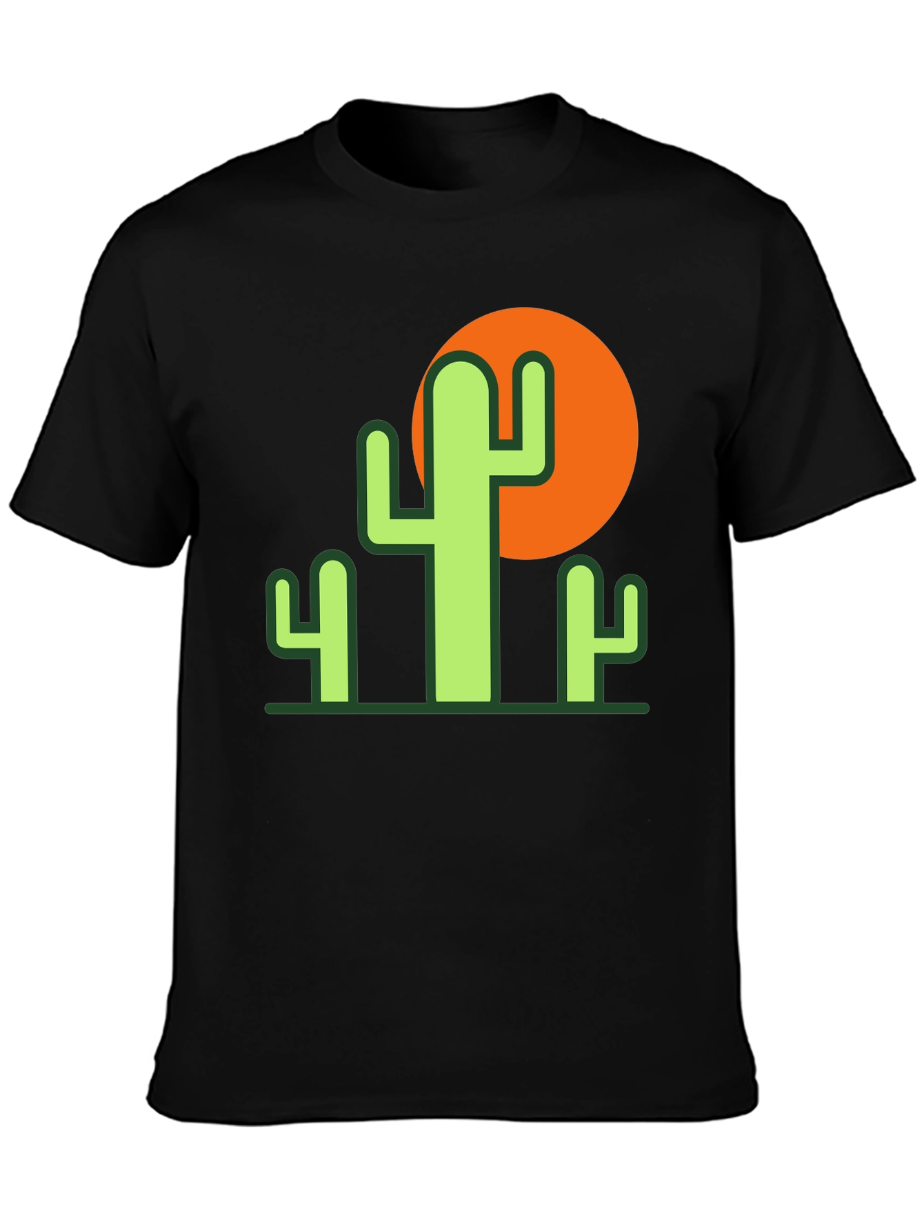 Cactus Sunset Graphic Tee - Desert Style Comfort