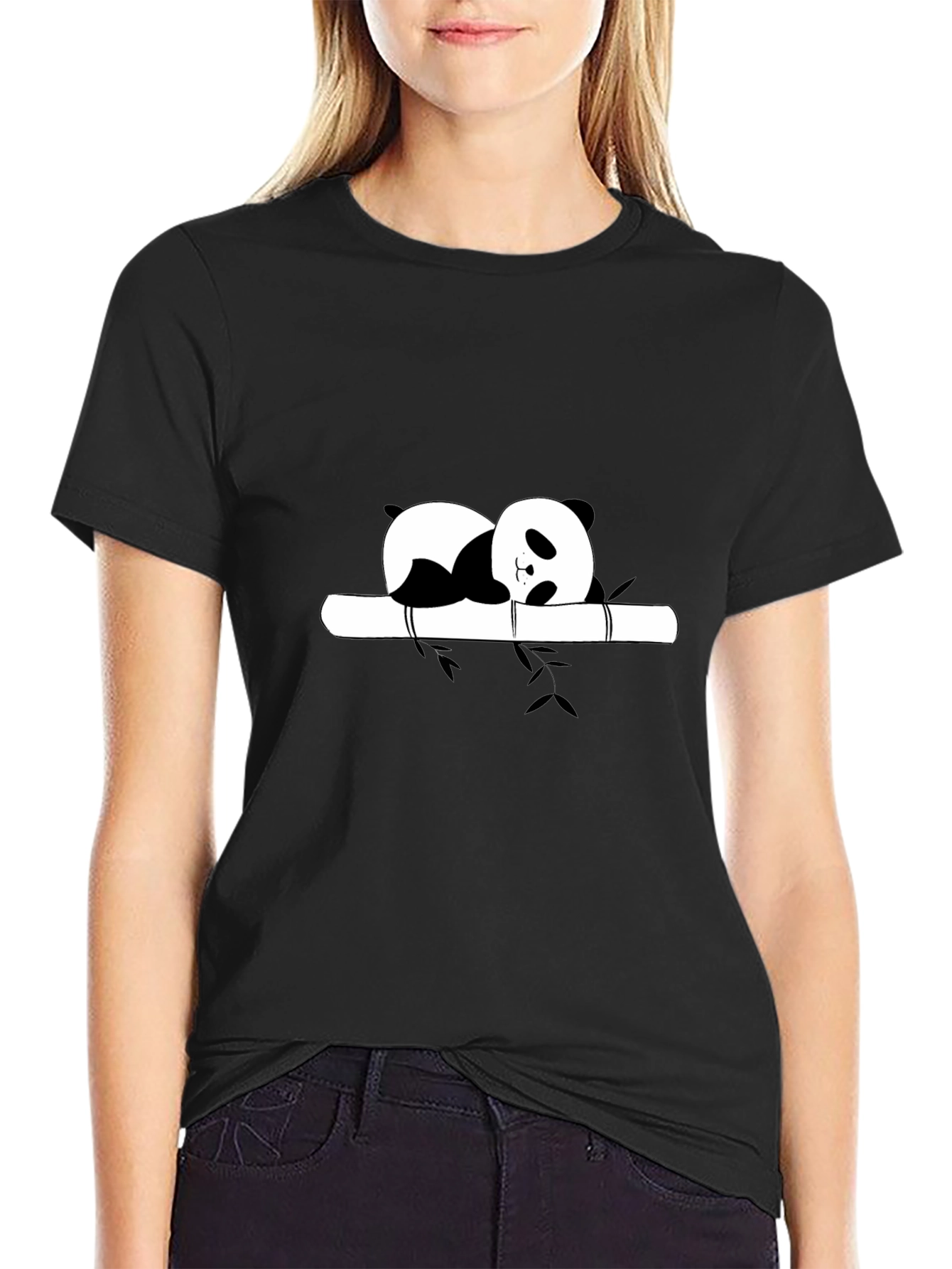 Panda Bamboo T-Shirt - Relaxed Graphic Tee