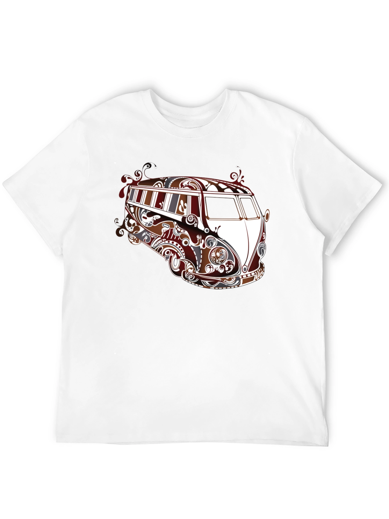 Cool VW Bus Graphic Tee - Black