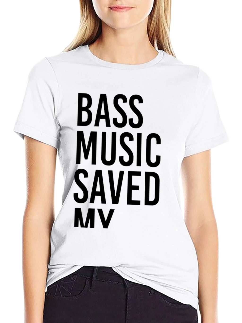Bass Music Saved My Life Graphic Tee