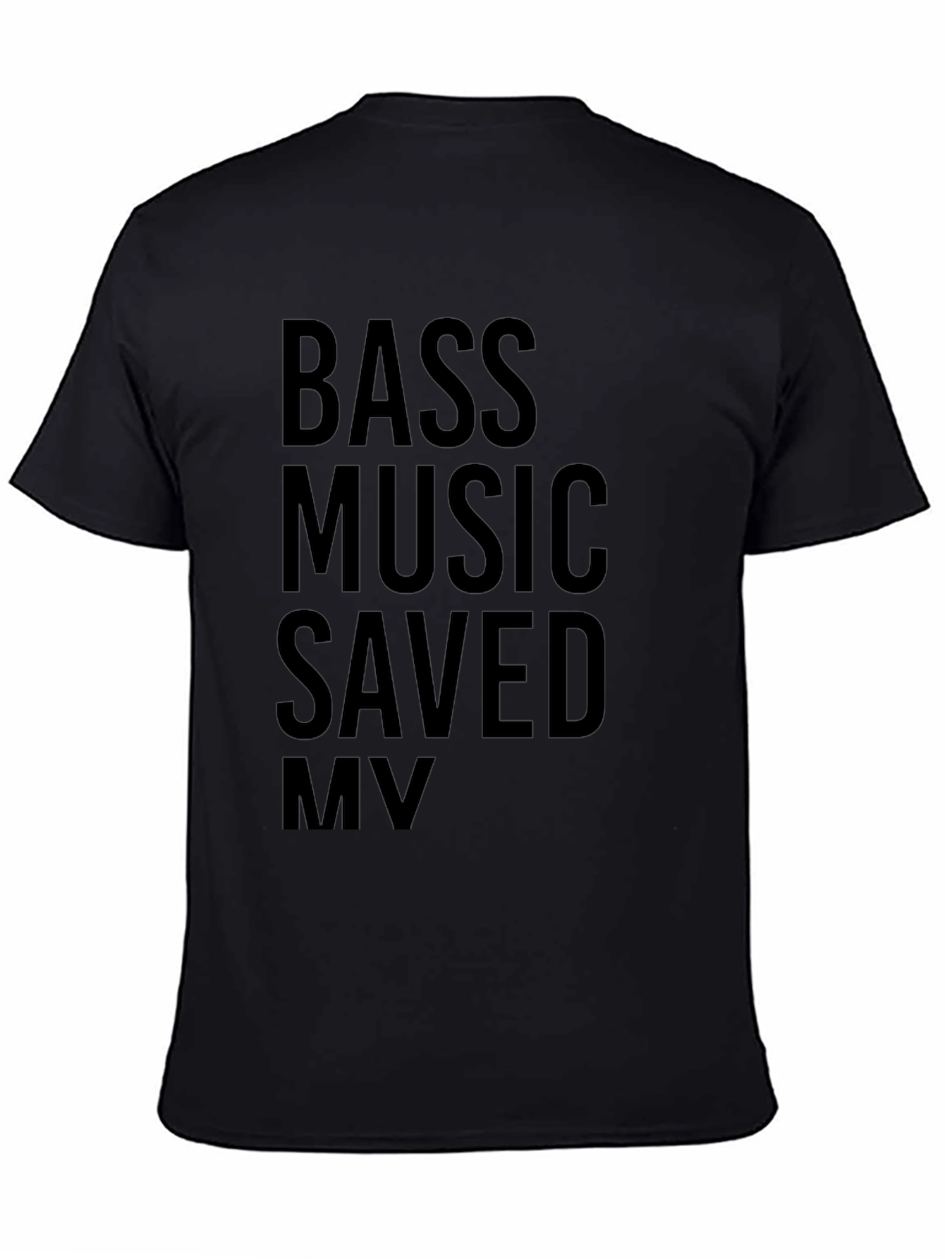 Bass Music Saved My Life Graphic Tee