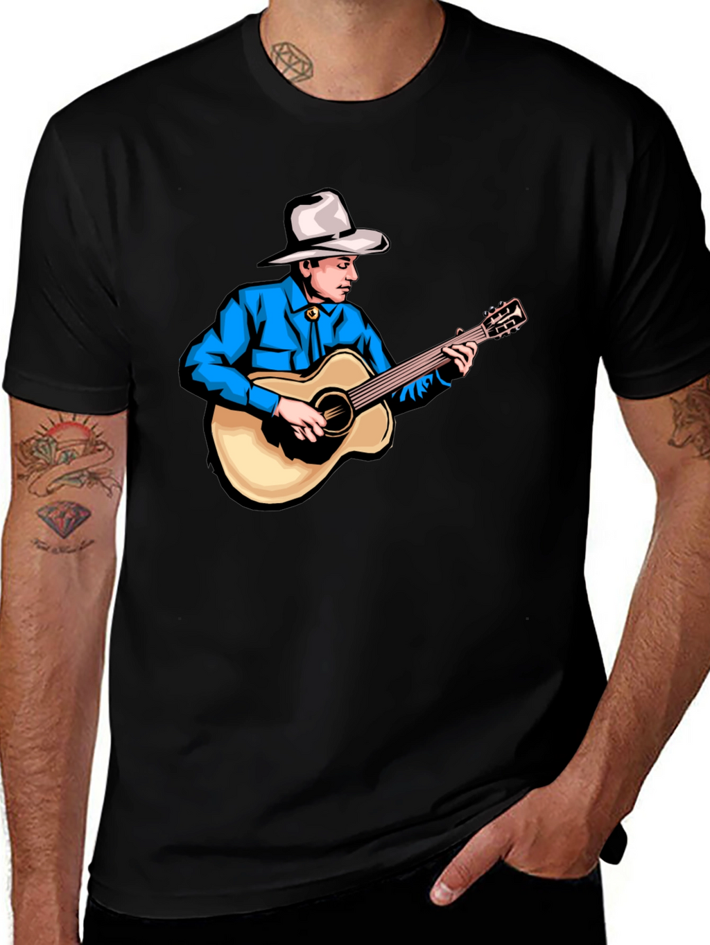 Country Musician Graphic T-Shirt
