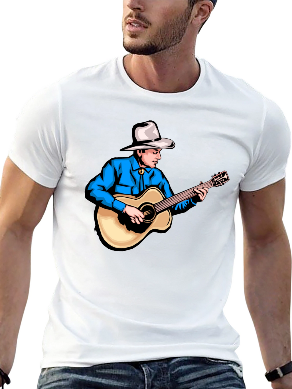 Country Musician Graphic T-Shirt