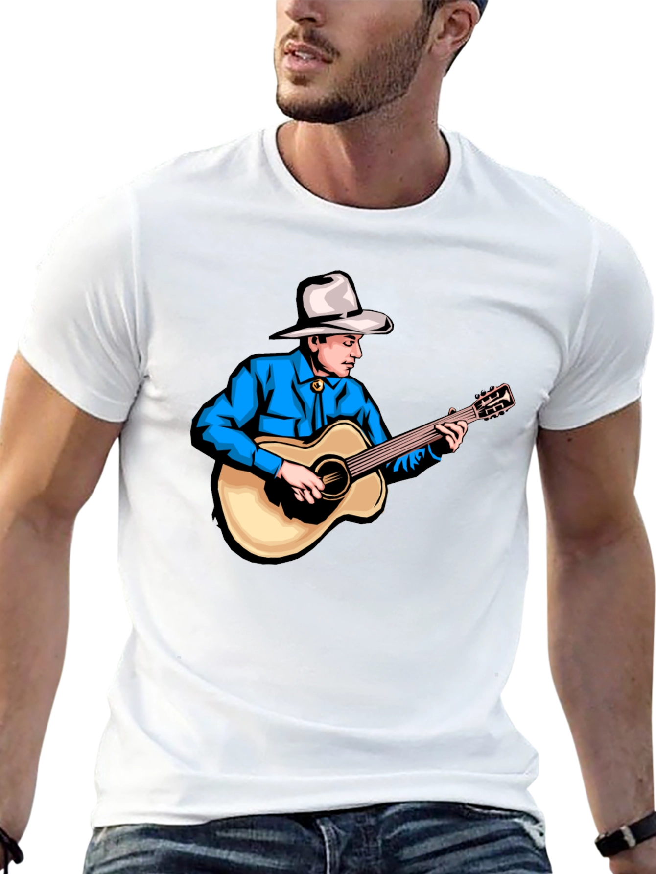 Country Musician Graphic T-Shirt