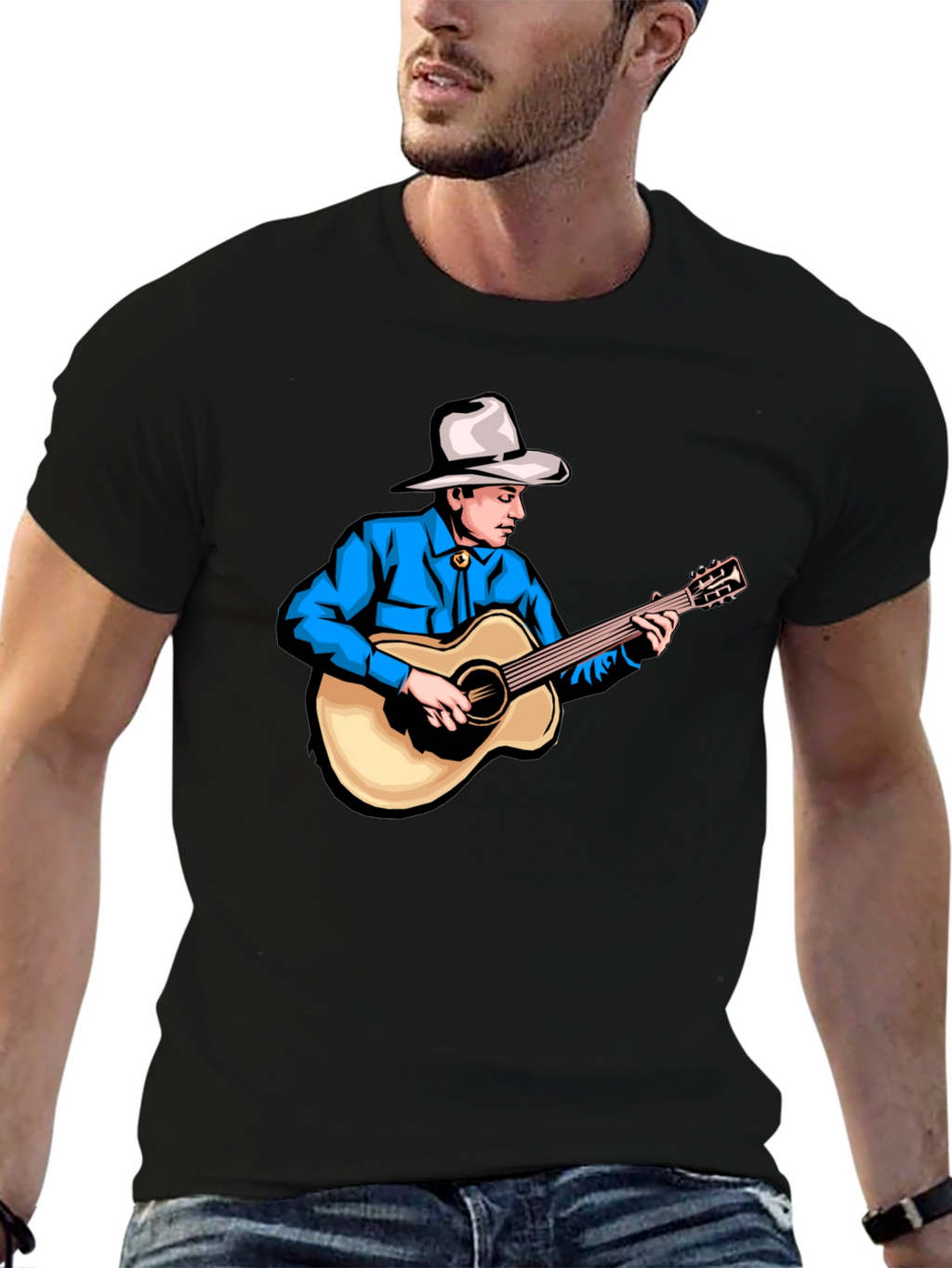 Country Musician Graphic T-Shirt