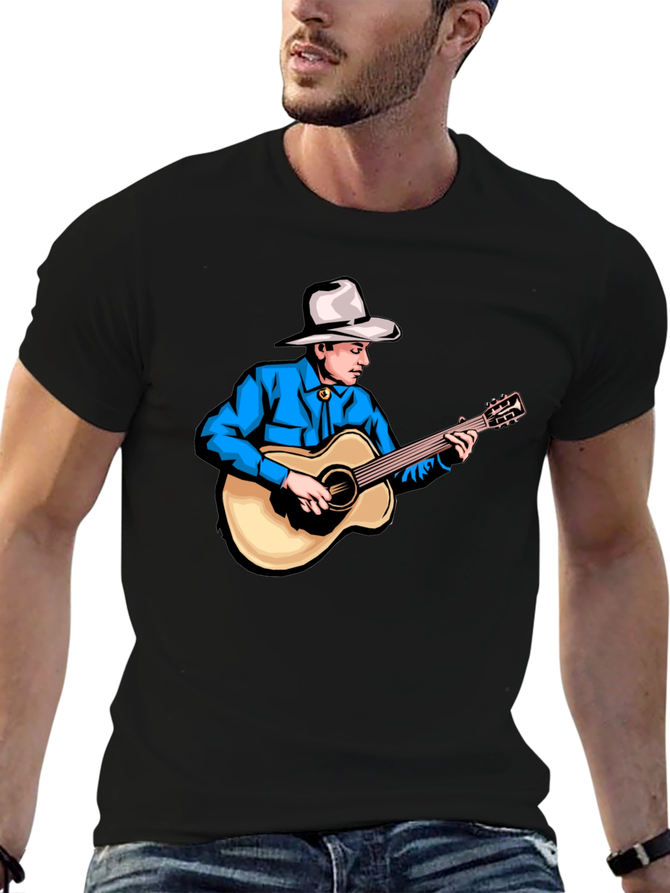 Country Musician Graphic T-Shirt