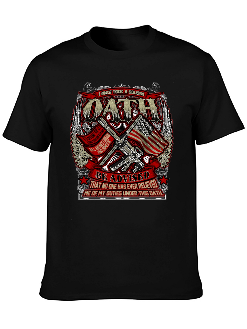 Oath T-Shirt - Patriotic Design